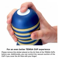 Masturbator Premium Tenga Soft Case Cup Albastru