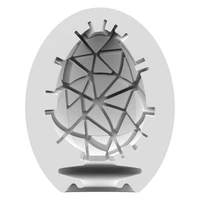 Masturbator Satisfyer Egg Crunchy Portocaliu