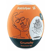 Masturbator Satisfyer Egg Crunchy Portocaliu