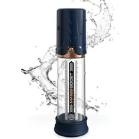Max Boost – Pompa Masculină Manuală Compactă, Albastru
