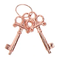 Metal Handcuffs Bronze Auriu