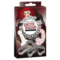 Penis Shaped Cookie Cutter Argintiu