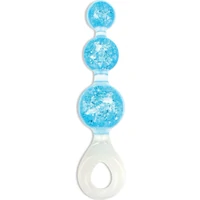 Plug Anal Crystal Trio Medium – Cristalin, Confortabil Albastru