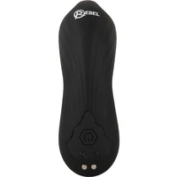 Plug Anal RC 2 Funcții, Rotativ și Vibrant Negru