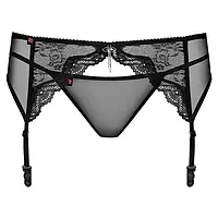 Portjartier Obsessive Charms Negru S-M