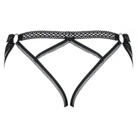 Portjartier Obsessive Darkie Negru L-XL