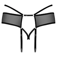 Portjartier Obsessive Jagueria Negru 6XL-7XL