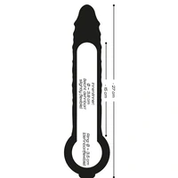 Prelungitor Crystal Skin Penis Sleeve Transparent