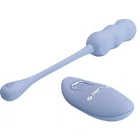 Pretty Love Leshy Blue — Ou Vibrant Compact, Telecomandă Albastru