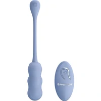 Pretty Love Leshy Blue — Ou Vibrant Compact, Telecomandă Albastru