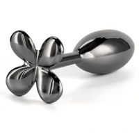 Rear Assets Clover — Dop Anal Aluminiu Argintiu