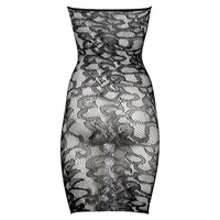 Rochie Le Desir Star Rhinestone Fun Negru XL-2XL