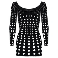 Rochie Obsessive Rocker Negru S-L