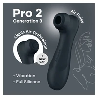 Satisfyer Pro 2 Generation 3 With Liquid Air Dark Grey Negru