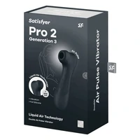 Satisfyer Pro 2 Generation 3 With Liquid Air Dark Grey Negru