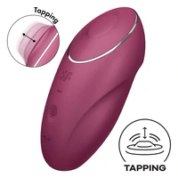Satisfyer Tap Climax 1 Roșu 11 Vibrații + 11 Tapping