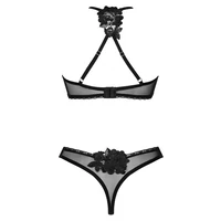 Set 2 Piese Obsessive Latinesa Negru XS-S