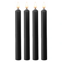 Set 4 Lumânări Negru