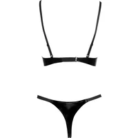 Set Black Level Vinyl Charlotte Negru XL