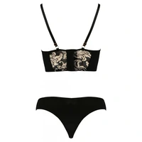 Set Cașmir Victoria Negru L-XL