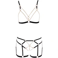 Set Cottelli Collection Jayleen Negru XL