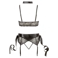 Set Cottelli Collection Riley Negru XL
