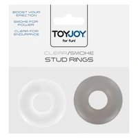 Set Inele Erecție Stud Transparent