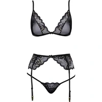 Set Kissable Evelyn Negru L-XL
