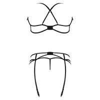 Set Magic Silk Beatrice Negru S-M