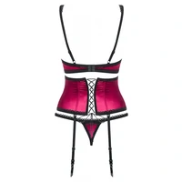 Set Obsessive 861-SEG Fuchsia L-XL