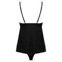 Set Obsessive Bella Rou Top Negru XS-S