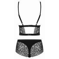 Set Obsessive Cecilla Negru 2XL