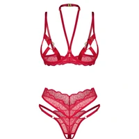 Set Obsessive Cupide Desir Roșu L-XL