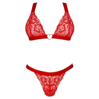 Set Obsessive Elianes 2 Piese Roșu XS-S