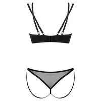 Set Obsessive Nesari 2 Piese Negru XS-S