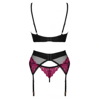 Set Obsessive Rosenty 3 Piese Roz XS-S