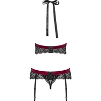 Set Obsessive Rossita Negru 2XL