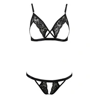 Set Passion Diabolină Negru 2XL-3XL