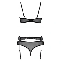 Set Passion Eco Zinnia Negru L-XL