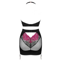 Set Top Skirt Rosenty Negru XL-2XL