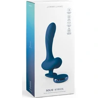 Solis Kyrios JimmyJane, Vibrator Anal 10 Moduri încălzire Albastru