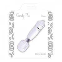 Stimulator Intim Candy Pie Chipper Alb Compact Soft Touch