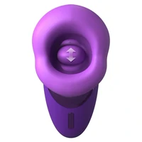 Stimulator cu Suctiune și Limbă Vibratorie, 7 Moduri, USB-C Mov