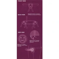 Strap On Cu Vibrații Sexxbian 19cm