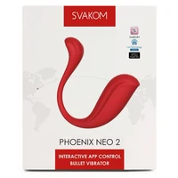 Vibrator Punct G Svakom Phoenix Neo 2 Roșu