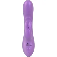 Sweet Smile Flexible Rabbit 18.3 cm — 24 Moduri, Reîncărcabil Mov