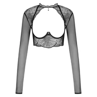 Top Obsessive Mibelia Negru M-L