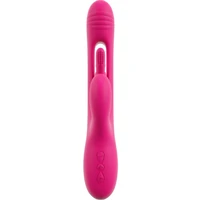 Triple Vibe Flicking – 3 Motoare, 7 Viteze, Reîncărcabil Roz
