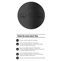 Vibrator Rabbit Mira Spinning Punctul G Negru