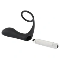 Vibrator Anal Cu Inel Black Velvets Negru